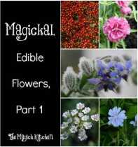 Magickal Edible Flowers, Part 1